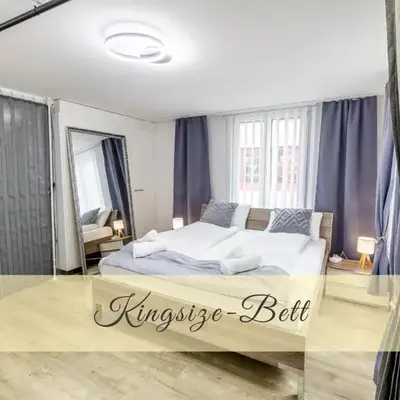 Modern 80qm Flat with Balcony & free Parking
