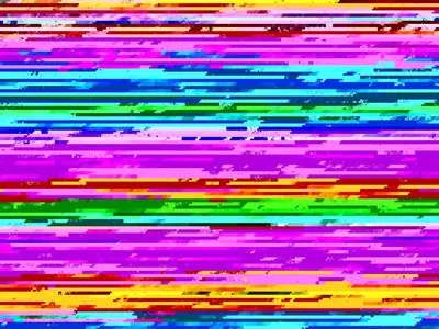 a close up of a colorful computer screen at Holiday Home Feriehüsli by Interhome in Krummenau