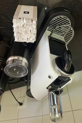 a mixer sitting on top of a kitchen counter at Apartment Panoramablick by Interhome in Nesslau
