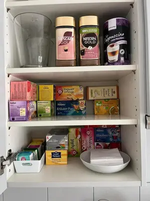 a refrigerator filled with lots of food and drinks at over-night City-Flat in St. Gallen